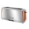 Russell Hobbs 24310 Luna Long Slot 2 Slice Toaster - Copper