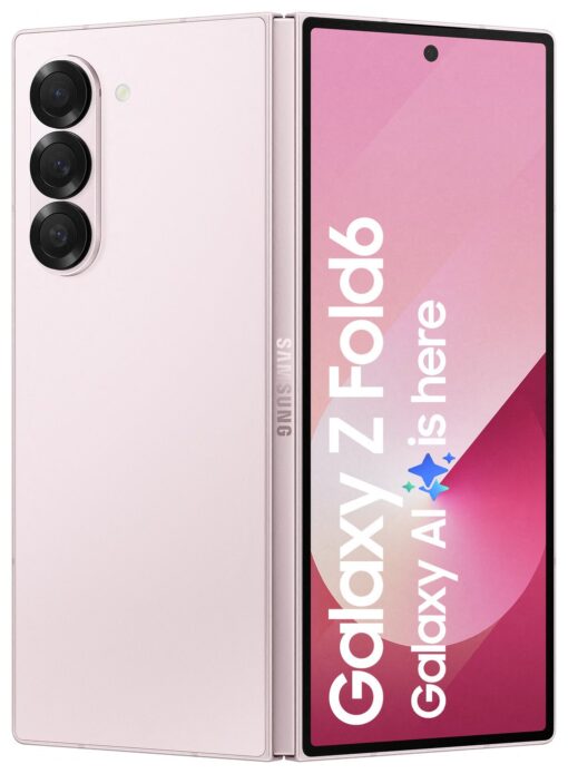 SIM Free Samsung Galaxy Z Fold6 5G 1TB AI Phone - Pink