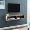 Shallow Wall Mounted TV Stand for TVs up to 50"