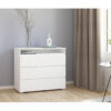 Sideboard JOEL width: 93cm, handle -less look with 3 drawers and niche MADE IN GERMANY