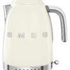 Smeg 50's Style Retro Variable Temperature Kettle - Cream