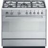 Smeg SUK91MX9 90cm Dual Fuel Range Cooker -Stainless Steel