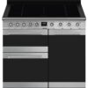 Smeg SY103-I 100cm Double Oven Electric Range Cooker S/Steel