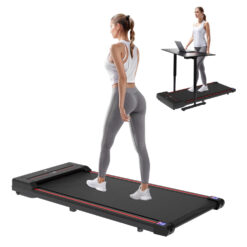 Sperax Walking Pad Treadmill-Under Desk Treadmill-2.5HP Treadmills for Home,320 Lb Capacity,Remote Control & LED Display