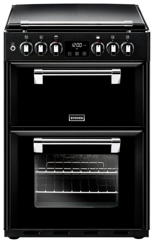 Stoves Richmond 60cm Dual Fuel Range Cooker - Black