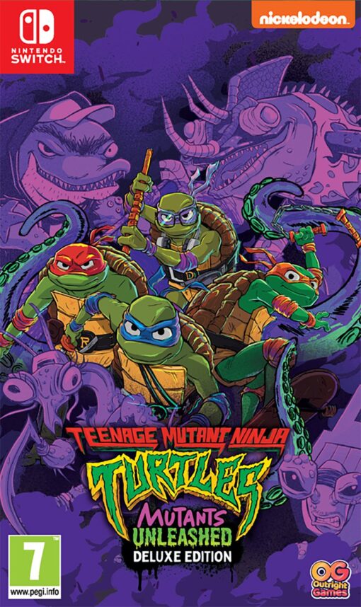 TMNT: Mutants Unleashed Deluxe Edition Switch Game Pre-Order