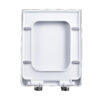 Toilet Seats Close Pp Elongated Square Shape Bathroom Accessories Durable Duty 06c-pp Toilet Lid