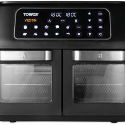 Tower T17102 Vortx Vizion 11L Dual Air Fryer Oven - Black