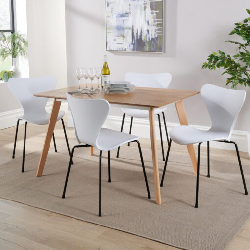 Velva 4 - Person Dining Set