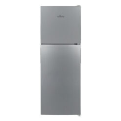 Willow 138L Silver Top Mount Fridge Freezer with Adjustable Thermostat