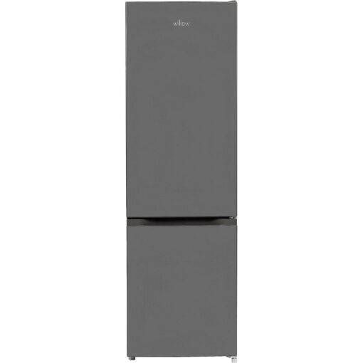 Willow 262L Grey 70/30 Fridge Freezer, 4* Freezer Rating, Low Frost