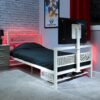 X Rocker BaseCamp TV and Gaming Bed & Kids Mattress - White