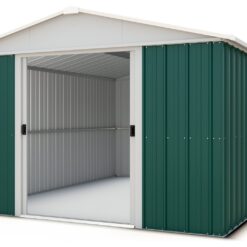 Yardmaster Deluxe Metal Shed with Support Frame - 10 x 10ft