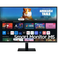 32" SAMSUNG M5 LS32DM500EUXXU Smart Full HD HDR LED Display (No Aerial), Black