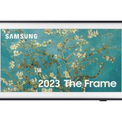 32" SAMSUNG The Frame Art Mode QE32LS03CBUXXU Smart Full HD HDR QLED TV with Bixby & Alexa, Black