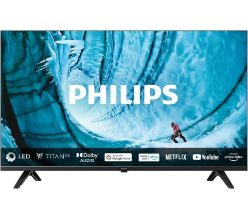 40" PHILIPS 40PFS6009/12 Smart Full HD HDR LED TV, Black