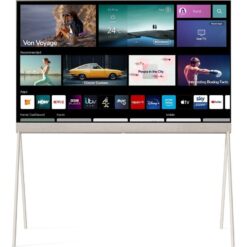 42" LG Objet Collection Posé 42LX1Q6LA Smart 4K Ultra HD HDR OLED TV with Google Assistant & Amazon Alexa - Beige, Cream