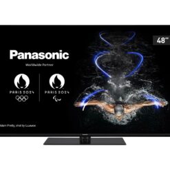 48" PANASONIC TX-48MZ800B Smart 4K Ultra HD OLED TV with Google Assistant - Black, Black