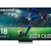 48" SAMSUNG QE48S93DAEXXU Smart 4K Ultra HD HDR OLED TV with Bixby & Amazon Alexa, Silver/Grey