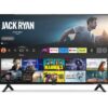 50" AMAZON 4-Series Fire TV 4K50N400U Smart 4K Ultra HD HDR LED TV with Amazon Alexa, Black