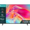 50" HISENSE 50E7KQTUK Smart 4K Ultra HD HDR QLED TV with Amazon Alexa, Black