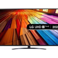 50" LG 50UT81006LA Smart 4K Ultra HD HDR LED TV with Amazon Alexa, Silver/Grey