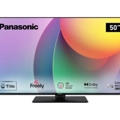 50" PANASONIC TV-50W60AEB Smart 4K Ultra HD HDR LED TV, Black