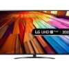 55" LG 55UT81006LA Smart 4K Ultra HD HDR LED TV with Amazon Alexa, Silver/Grey