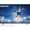 55" SAMSUNG QE55Q60DAUXXU Smart 4K Ultra HD HDR QLED TV with Bixby & Alexa, Silver/Grey