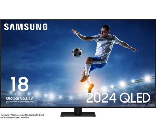 55" SAMSUNG QE55Q70DATXXU Smart 4K Ultra HD HDR QLED TV with Bixby & Alexa, Black