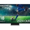 55" SAMSUNG QE55S90DAEXXU Smart 4K Ultra HD HDR OLED TV with Bixby & Amazon Alexa, Black