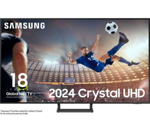 55" SAMSUNG UE55DU8500KXXU Smart 4K Ultra HD HDR LED TV with Bixby & Amazon Alexa, Black