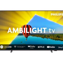 65" PHILIPS Ambilight 65PUS8079/12 Smart 4K Ultra HD HDR LED TV, Black