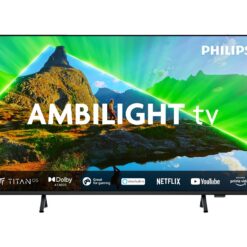 65" PHILIPS Ambilight 65PUS8309/12 Smart 4K Ultra HD HDR LED TV, Black