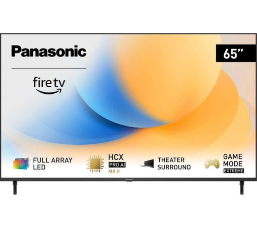 65" Panasonic TV-65W90AEB Smart 4K Ultra HD HDR LED TV with Amazon Alexa, Black