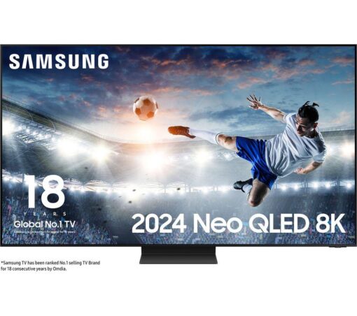 65" SAMSUNG QE65QN800DTXXU Smart 8K HDR Neo QLED TV with Bixby & Alexa, Black