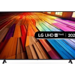 75" LG 75UT80006LA Smart 4K Ultra HD HDR LED TV with Amazon Alexa, Silver/Grey