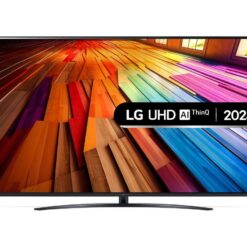 75" LG 75UT81006LA Smart 4K Ultra HD HDR LED TV with Amazon Alexa, Silver/Grey