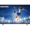 75" SAMSUNG QE75Q60DAUXXU Smart 4K Ultra HD HDR QLED TV with Bixby & Alexa, Silver/Grey