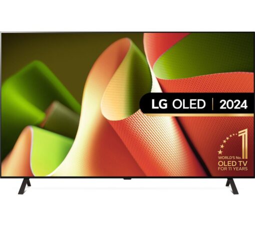 77" LG OLED77B46LA Smart 4K Ultra HD HDR OLED TV with Amazon Alexa, Black