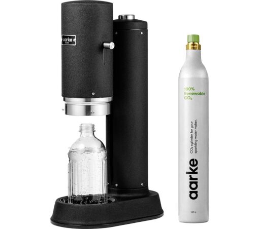 AARKE Carbonator Pro Sparkling water maker - Black, Black