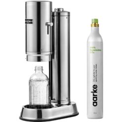 AARKE Carbonator Pro Sparkling water maker - Steel, Silver/Grey