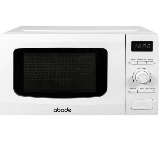 ABODE AMD2002-M Compact Solo Microwave - White, White