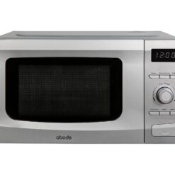 ABODE AMD2002S Compact Solo Microwave - Silver, Silver/Grey