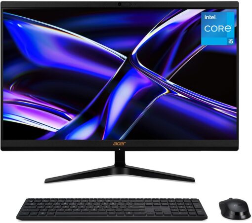 ACER Aspire C24-1800 23.8" All-in-One PC - Intel®Core™ i5, 512 GB SSD, Black, Black