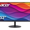 ACER SA322QKbmiipx 4K Ultra HD 32" VA LCD Monitor - Black, Black