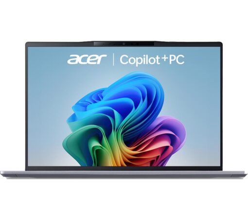 ACER Swift 14 AI 14" Laptop, Copilot PC - Snapdragon X Plus, 1 TB SSD, Silver, Silver/Grey