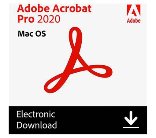 ADOBE Acrobat Pro 2020 - 1 user (download)