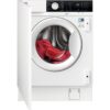 AEG 6000 LX6WG84634BI Integrated 8 kg Washer Dryer, White