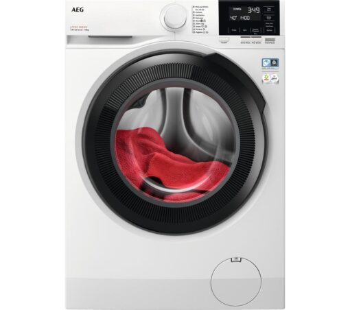 AEG 7000 ProSteam LFR71864B 8 kg 1600 rpm Washing Machine - White, White